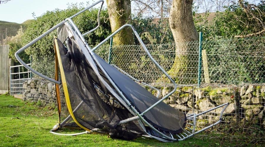 How to Anchor A Trampoline Down