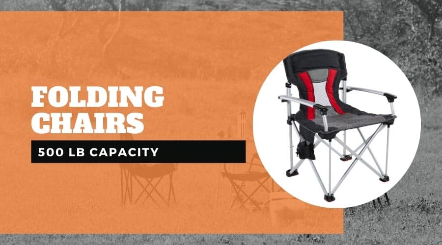 500 lb Capacity Folding Chair