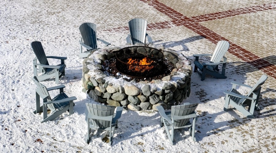 Can I Use All Purpose Sand For Fire Pit, What Do You Put In The Bottom Of Fire Pit