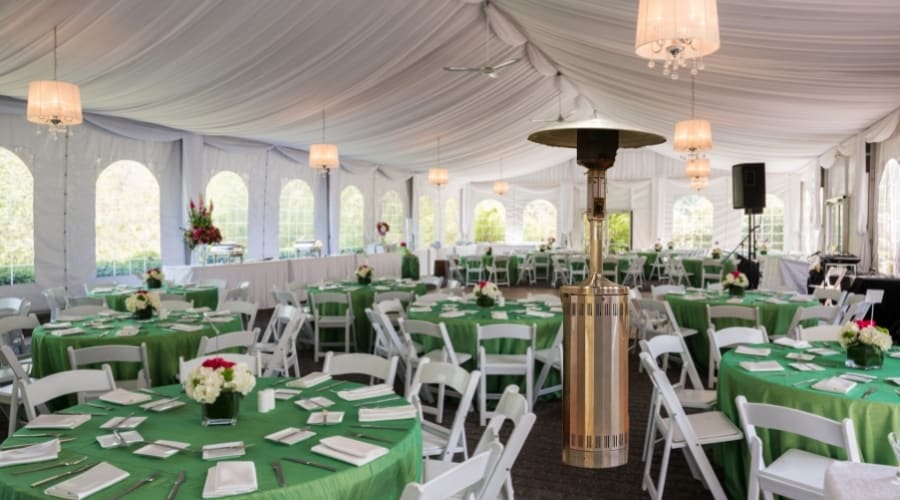 Can Patio Heaters Be Used Under A Tent