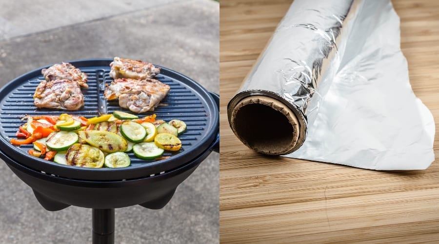 Can You Put Aluminum Foil On An Electric Grill
