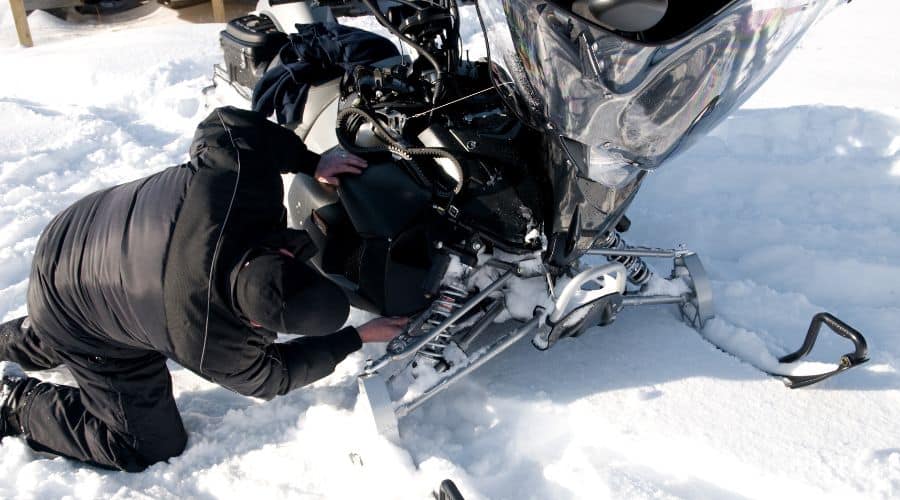 How To Unseize Snowmobile Engine